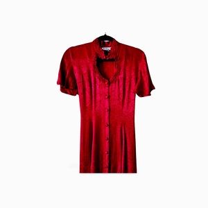 Vintage red Maxi Dress